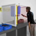 Contrinex slimline YBES Safety Light Curtains improve safety and productivity