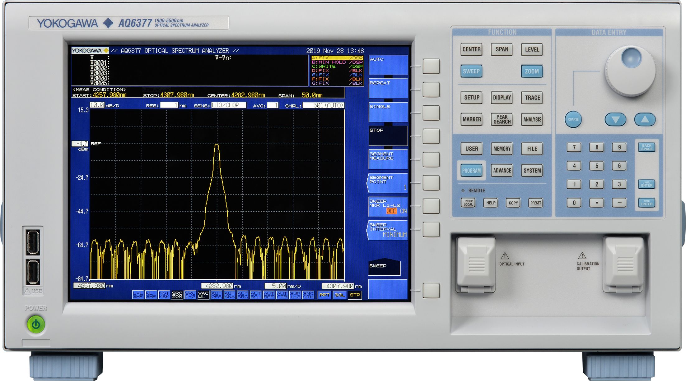 Optical systems specialist MicroPhotons uses highly accurate Yokogawa OSA to characterise gas detecting light source