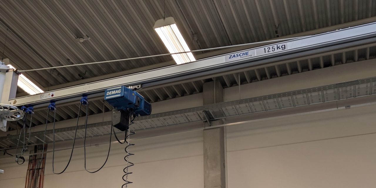 Beyond the crane: rethinking overhead lifting for small loads