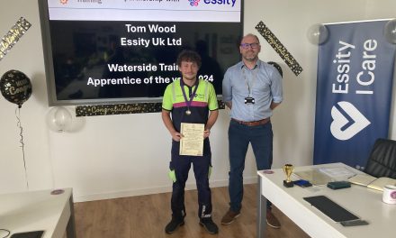 Essity Skelmersdale trainee named Apprentice of the Year