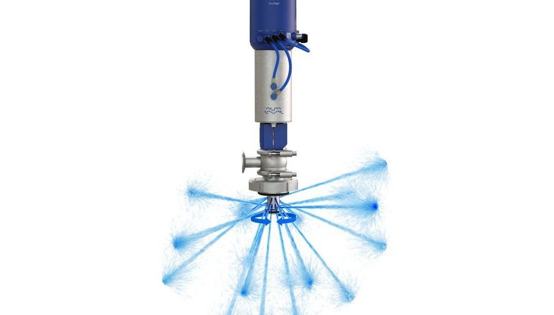 Next-generation rotating retractors clean hard-to-reach areas in processing lines