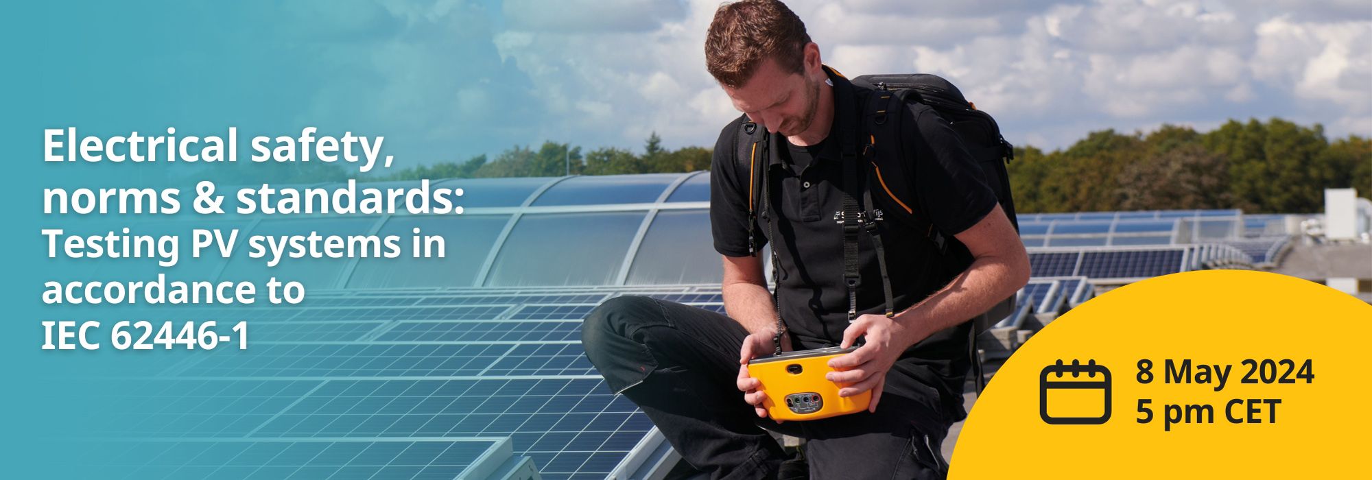 Fluke webinar on PV system testing