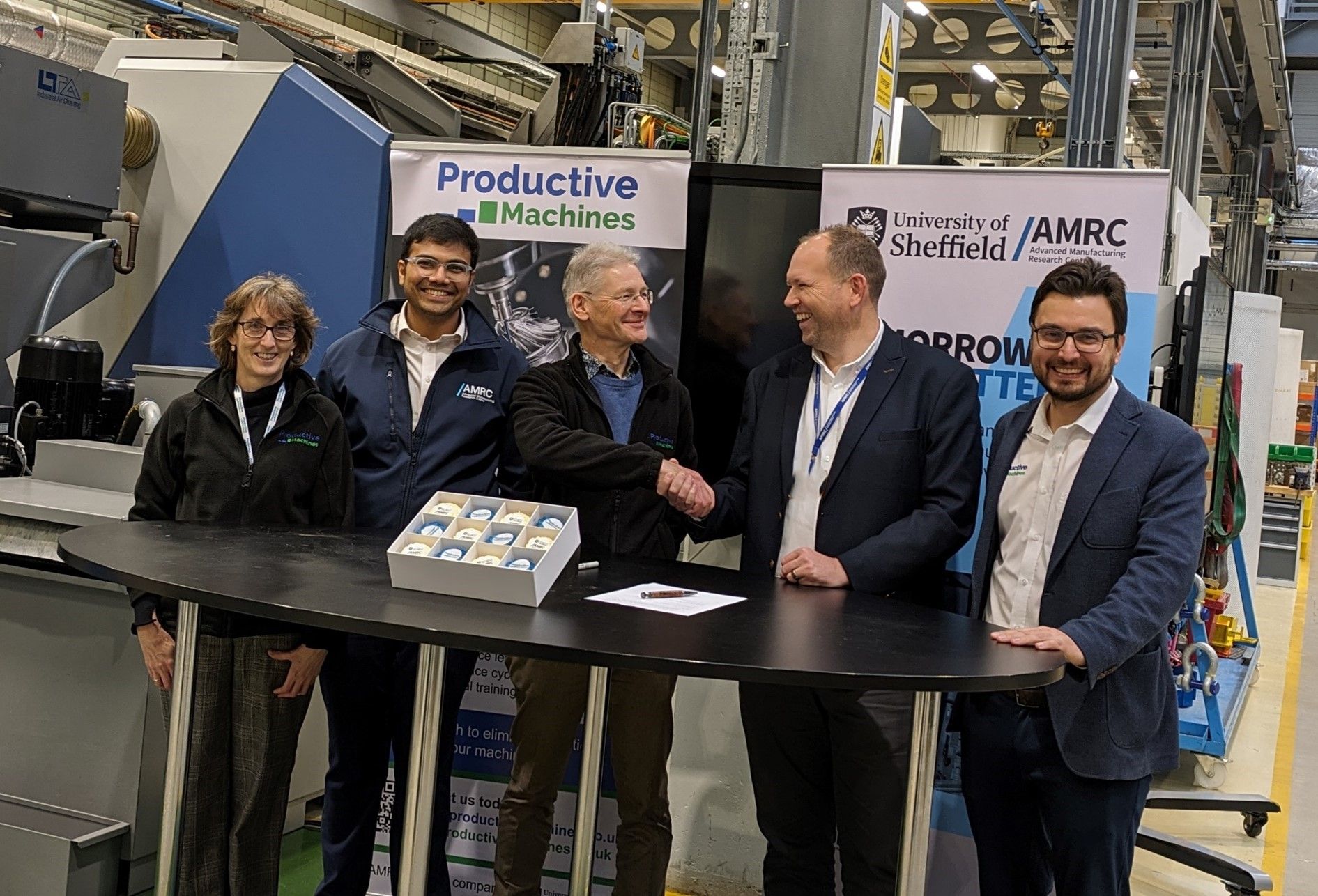 University of Sheffield AMRC welcomes Productive Machines as newest member