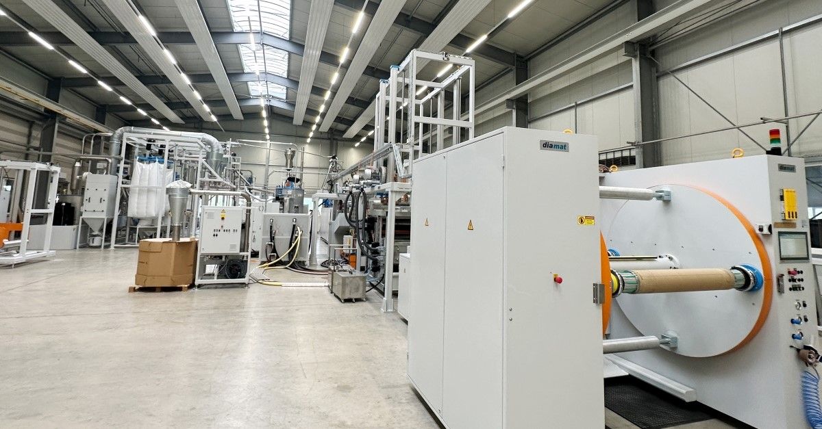 Diamat relies on KEB drive solutions for its plastics recycling machines